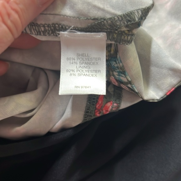 Pure Jill Multicolor Patterned Skort - Picture 6 of 7